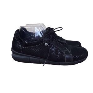 Wolky Atrani Black Comfort Sneakers Size 39